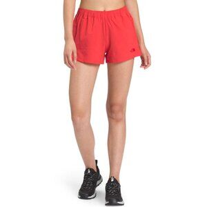 The North Face Women's Running Shorts, in Red - Size M